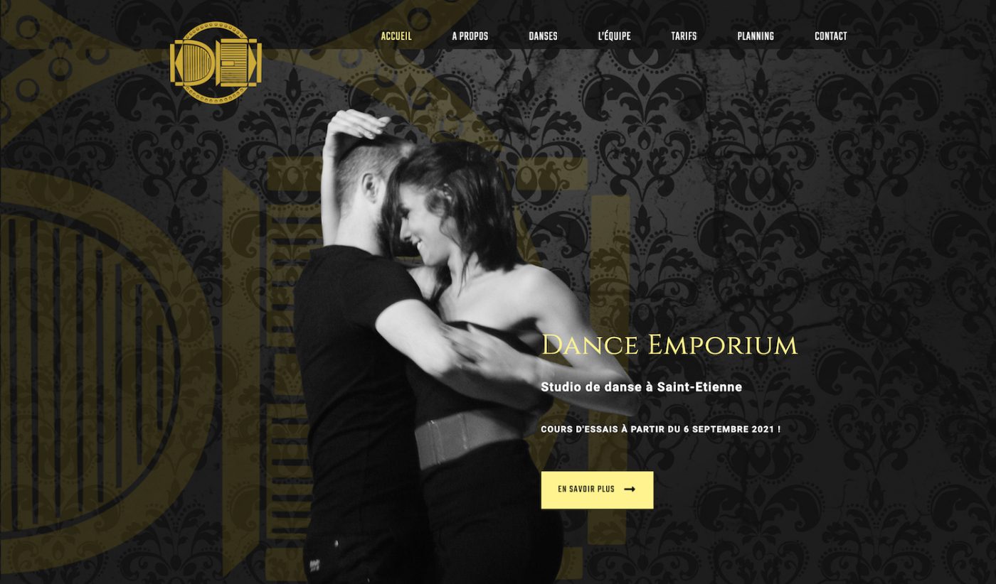 Capture du projet Dance Emporium
